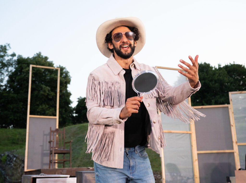The Merchant of Venice produced by OVO at the Roman Theatre Festival. Photo: Elliott Franks