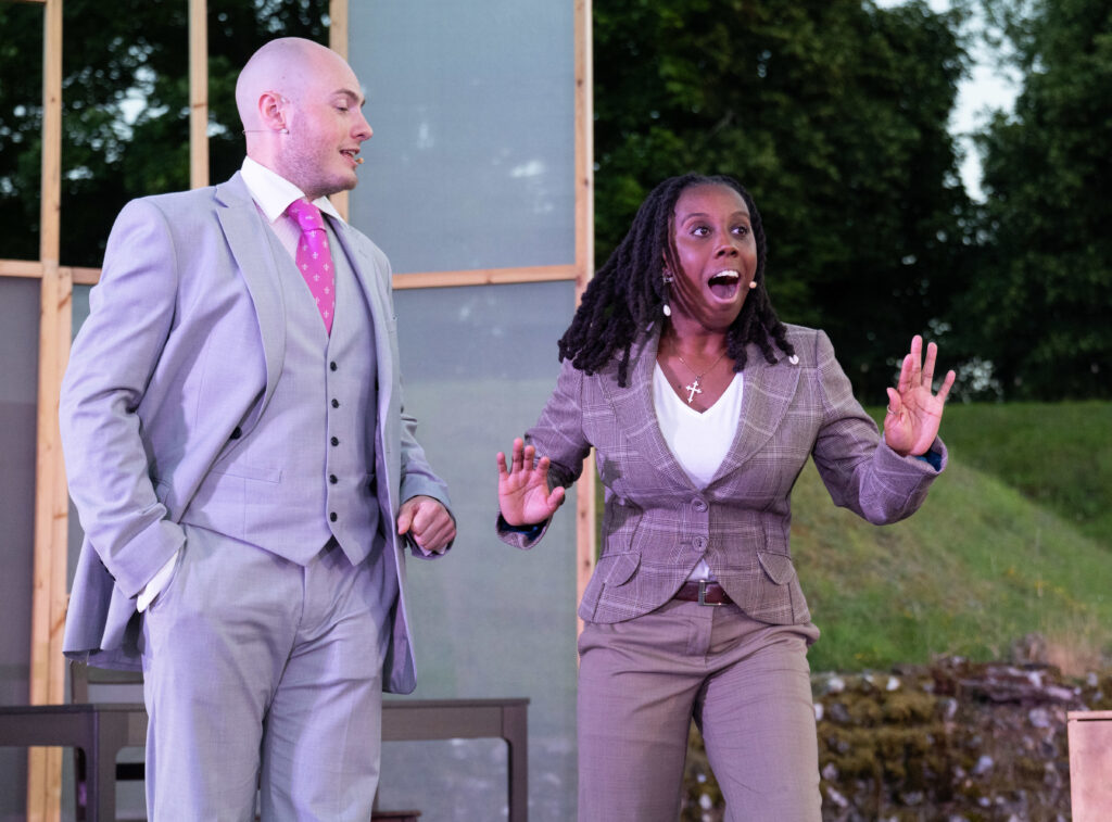 The Merchant of Venice produced by OVO at the Roman Theatre Festival. Photo: Elliott Franks