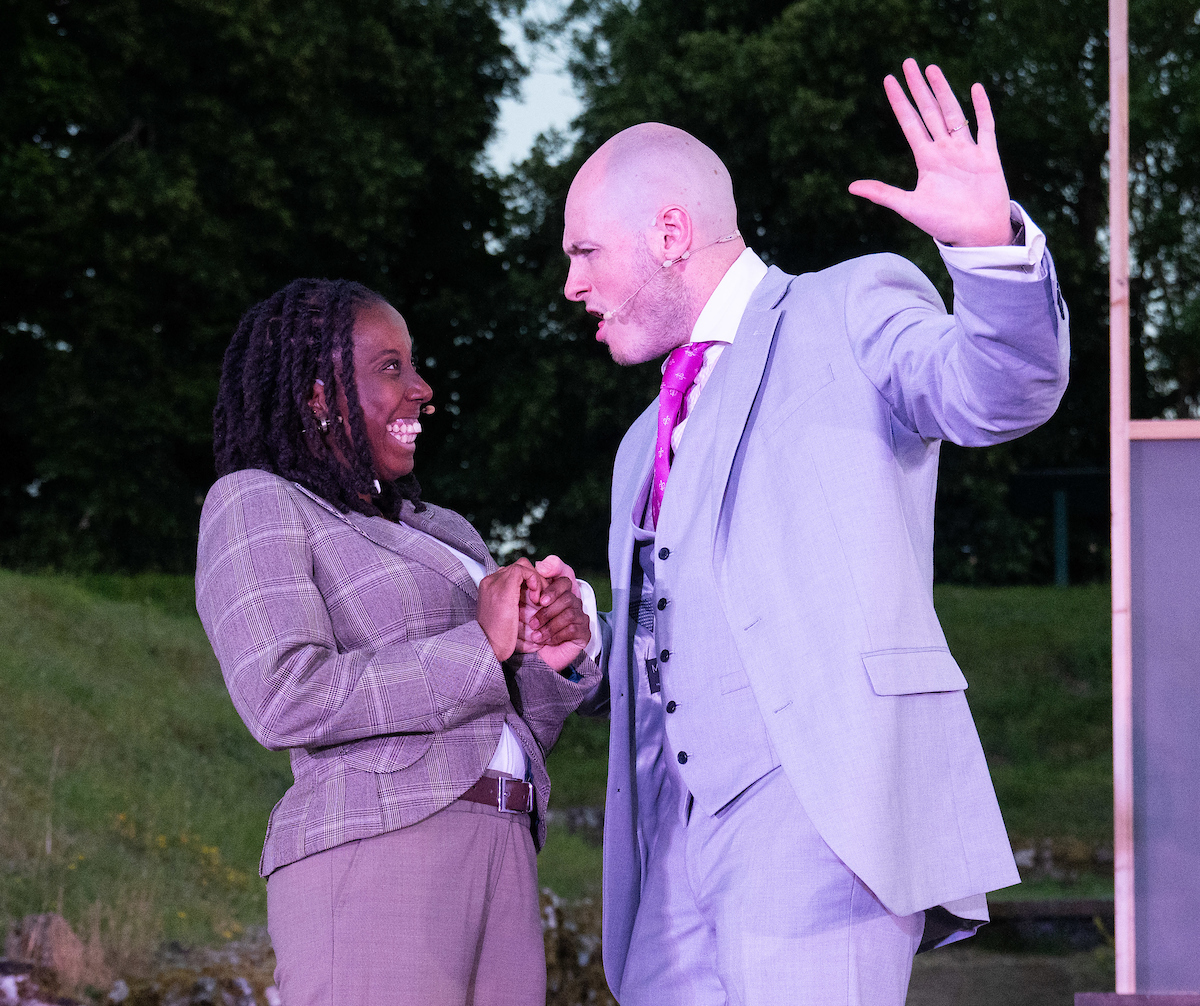 The Merchant of Venice produced by OVO at the Roman Theatre Festival. Photo: Elliott Franks