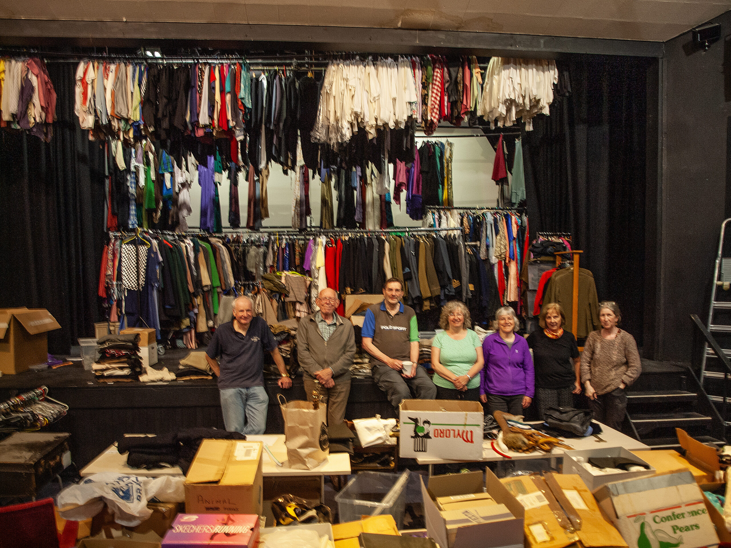 The big wardrobe project at the Abbey Theatre. Photo: Nick Clark.