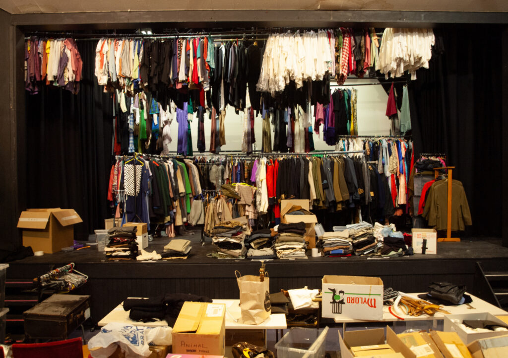 The big wardrobe project at the Abbey Theatre. Photo: Nick Clark.