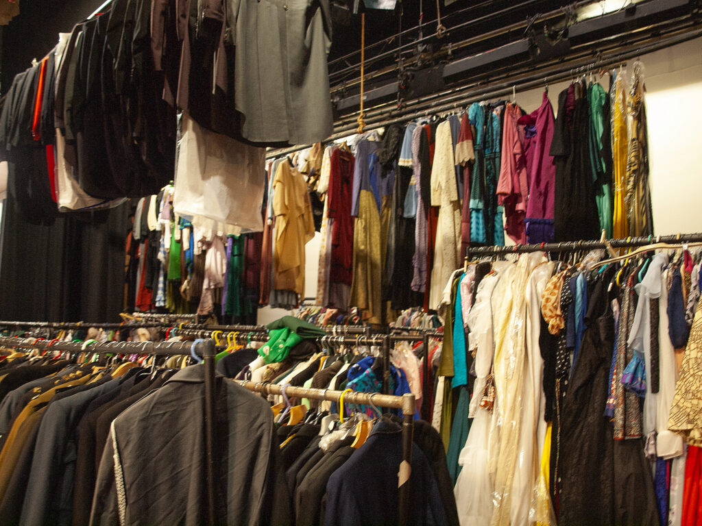 The big wardrobe project at the Abbey Theatre. Photo: Nick Clark.