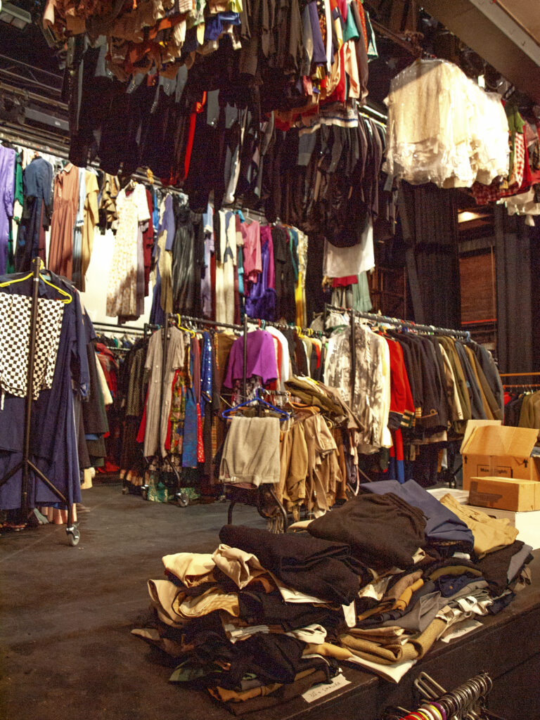 The big wardrobe project at the Abbey Theatre. Photo: Nick Clark.