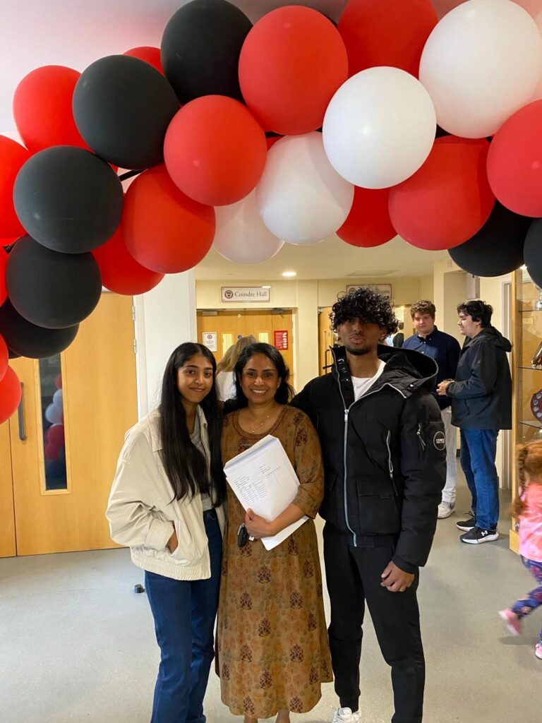 GCSE results at St Columba's College.