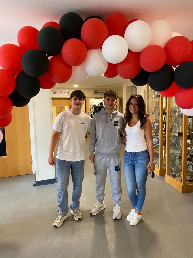 GCSE results at St Columba's College.