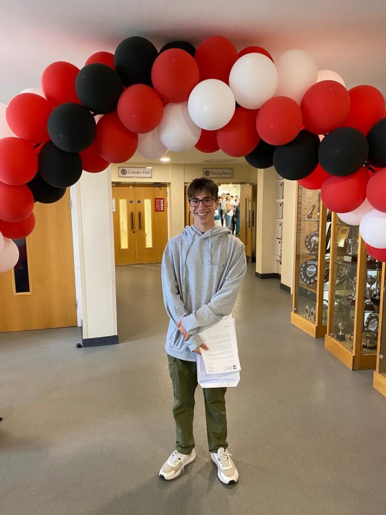 GCSE results at St Columba's College.