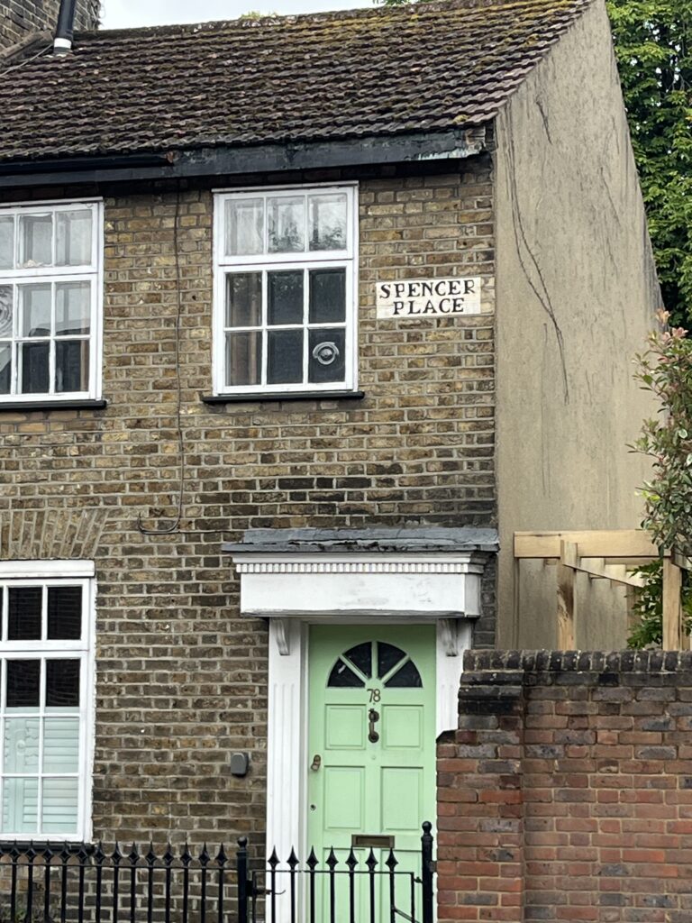 Spencer Place, on Holywell Hill.