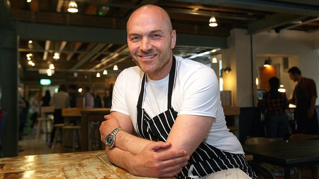 Simon Rimmer is at Pub in the Park St Albans.