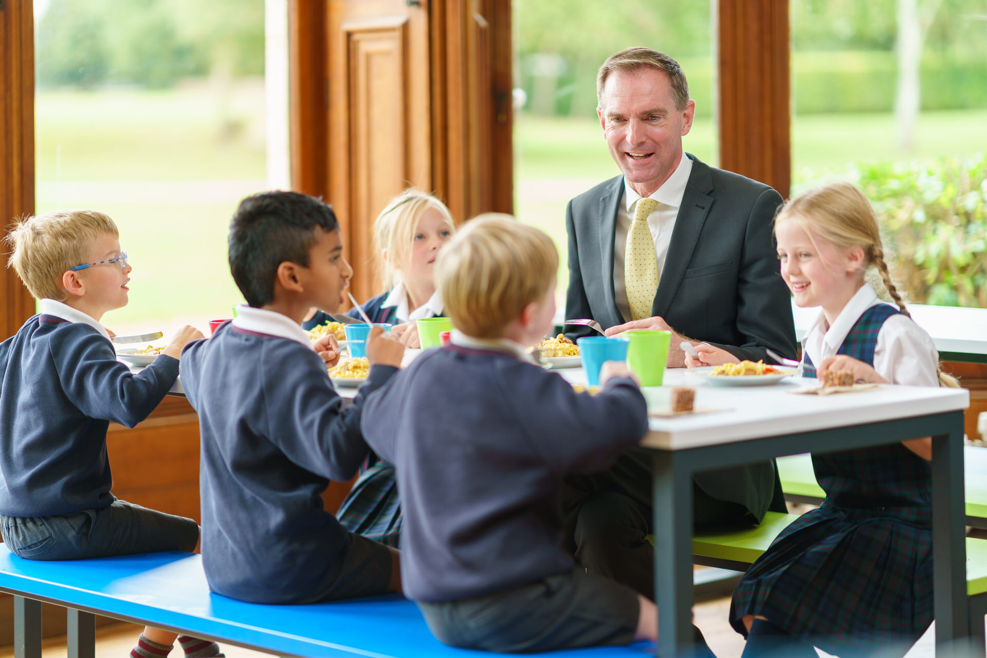 Christian Pritchard, headmaster of Beechwood Park School.