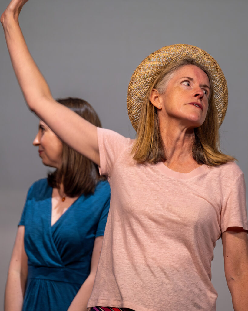 Rehearsals for Hay Fever by the Company of Ten at the Abbey Theatre. Photo: Anne Frizell