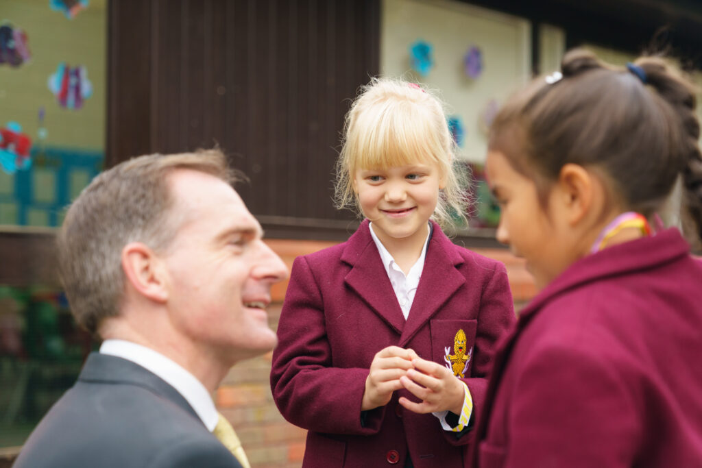 Christian Pritchard, headmaster of Beechwood Park School.
