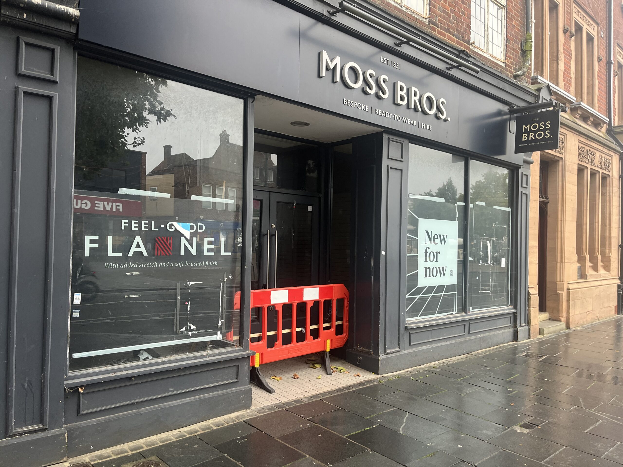 Oxfam is moving into the former Moss Bros store in St Peter's Street.