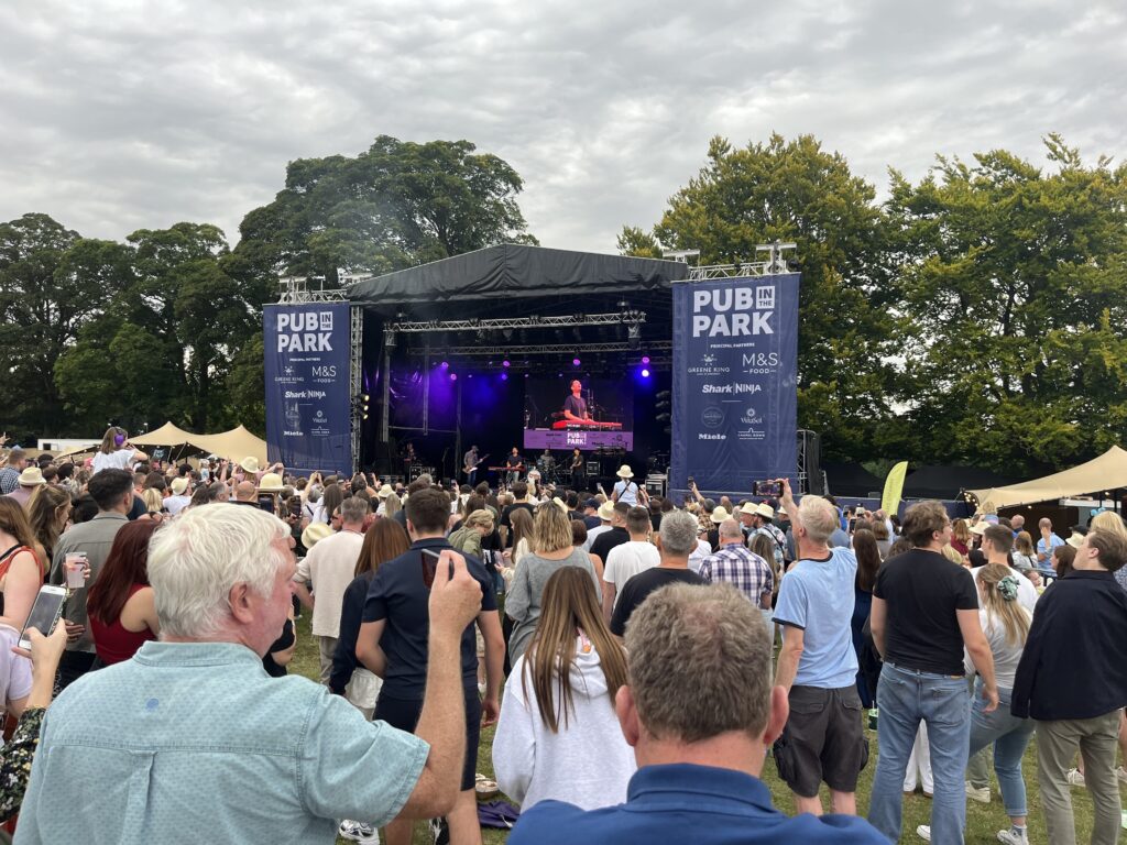 Pub in the Park St Albans 2024.