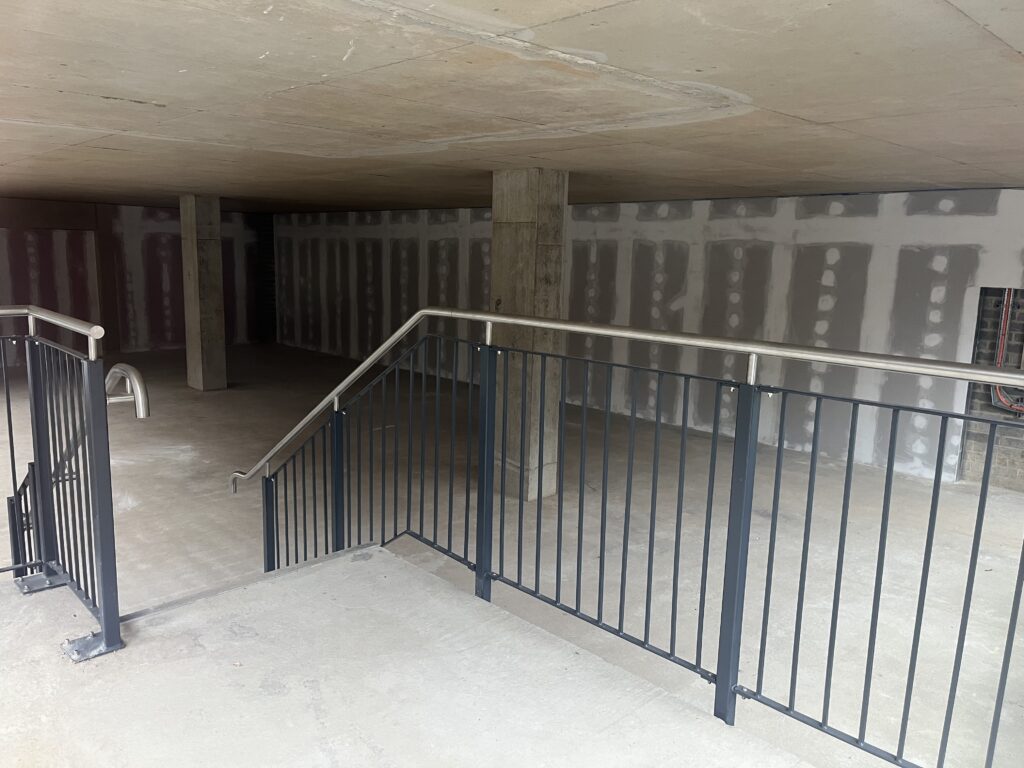 Inside the commercial space at Jubilee Square.