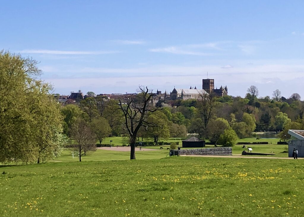 Verulamium Park. Photo: Dr Robert Wareing.