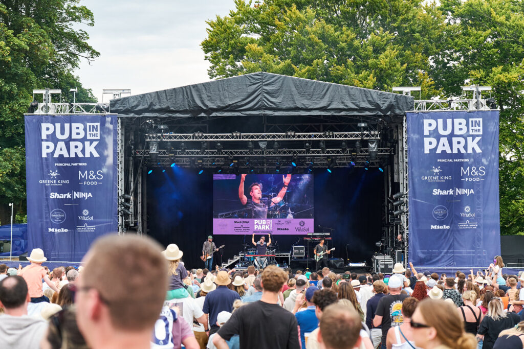 Pub in the Park St Albans 2024.