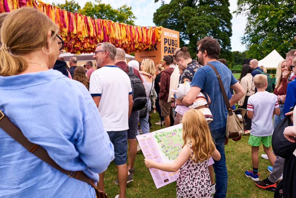 Pub in the Park St Albans 2024.