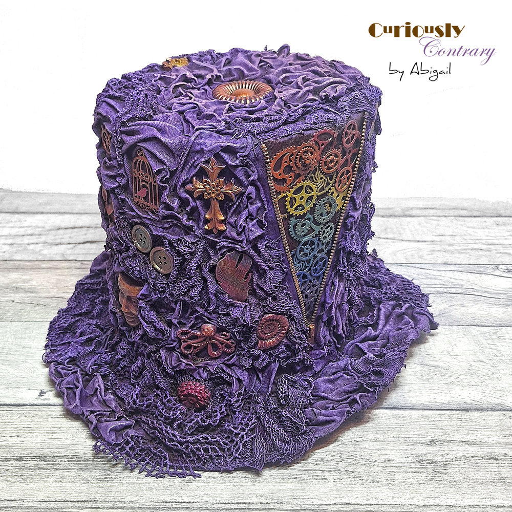 Steampunk Hat by Curiously Contrary