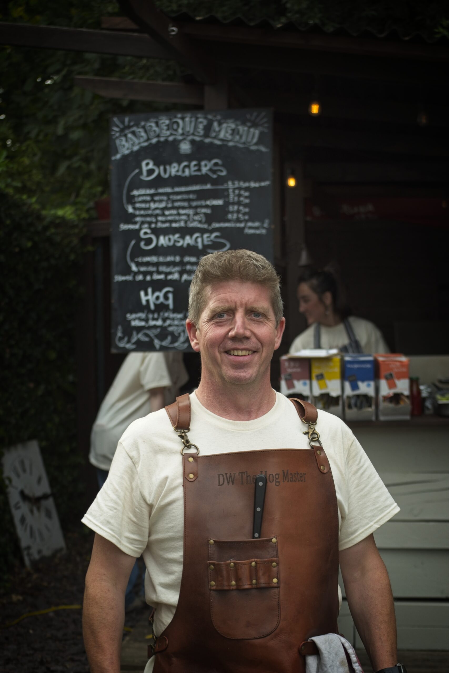 David Worcester, landlord of the Lower Red Lion.