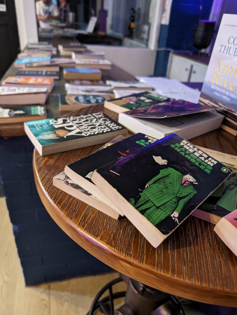 The Book Club Battle at the Pioneer Club.
