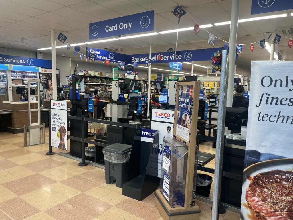 Tesco Metro in St Peter's Street.