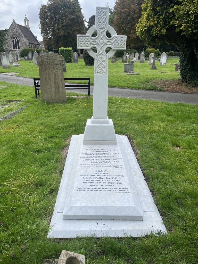 Hatfield Road Cemetery - Eleanor Anne Ormerod's grave.