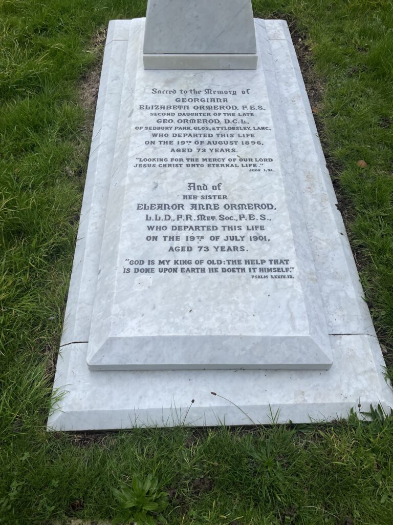 Hatfield Road Cemetery - Eleanor Anne Ormerod's grave.