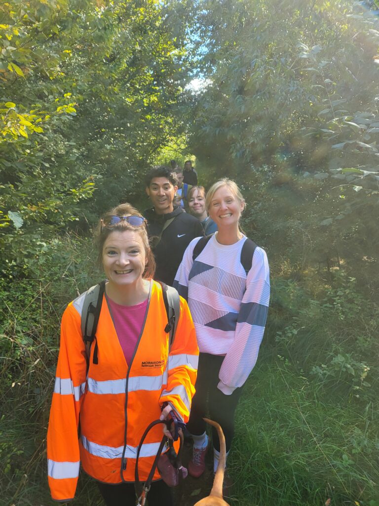 Participants in the Great Big Walk for Herts.
