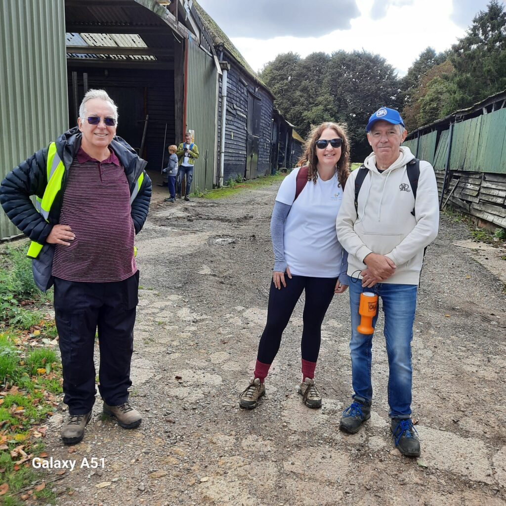 Participants in the Great Big Walk for Herts.