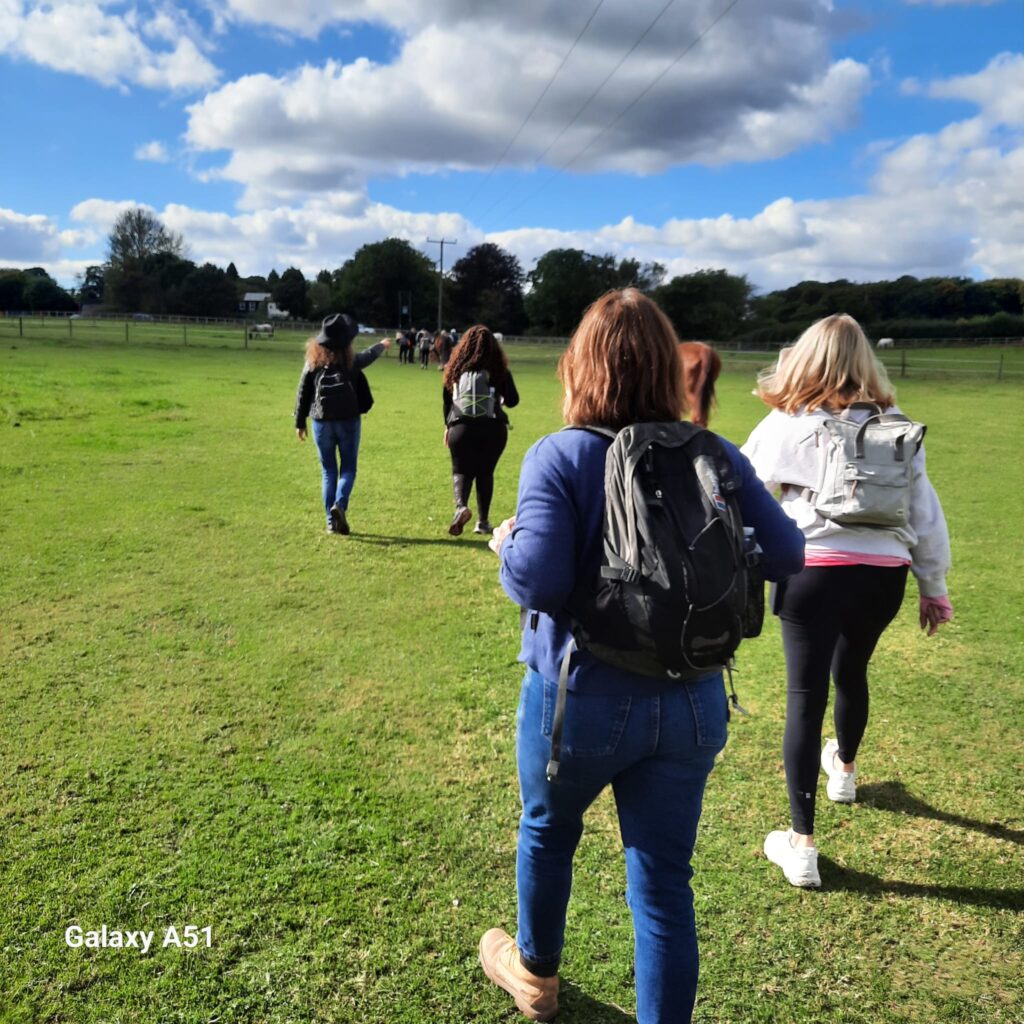 Participants in the Great Big Walk for Herts.