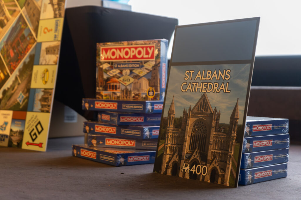 The launch of the St Albans edition of Monopoly at The Odyssey Cinema. Photo: Toby Shepheard.
