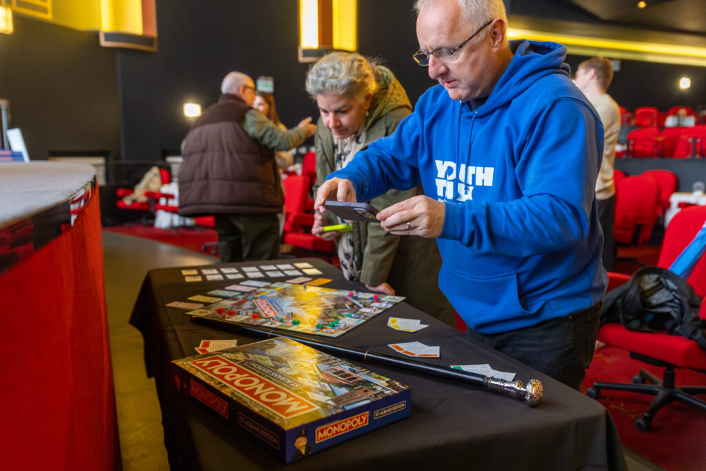 The launch of the St Albans edition of Monopoly at The Odyssey Cinema. Photo: Toby Shepheard.