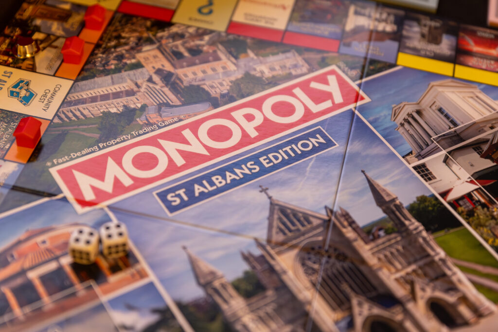 The launch of the St Albans edition of Monopoly at The Odyssey Cinema. Photo: Toby Shepheard.