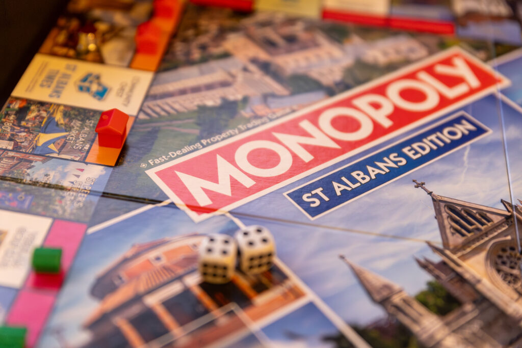 The launch of the St Albans edition of Monopoly at The Odyssey Cinema. Photo: Toby Shepheard.