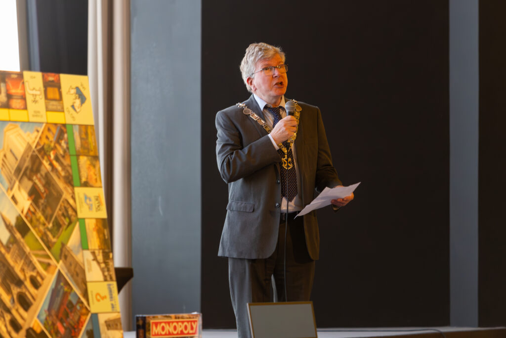 The launch of the St Albans edition of Monopoly at The Odyssey Cinema. Photo: Toby Shepheard.
