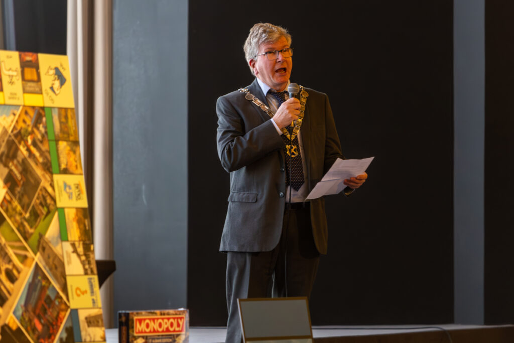 The launch of the St Albans edition of Monopoly at The Odyssey Cinema. Photo: Toby Shepheard.