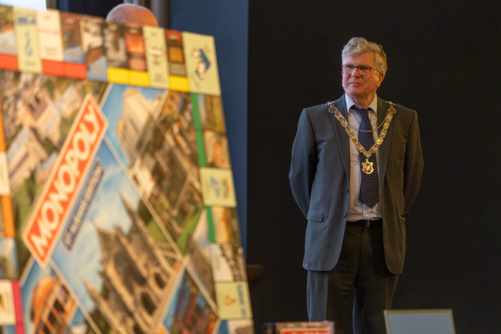 The launch of the St Albans edition of Monopoly at The Odyssey Cinema. Photo: Toby Shepheard.