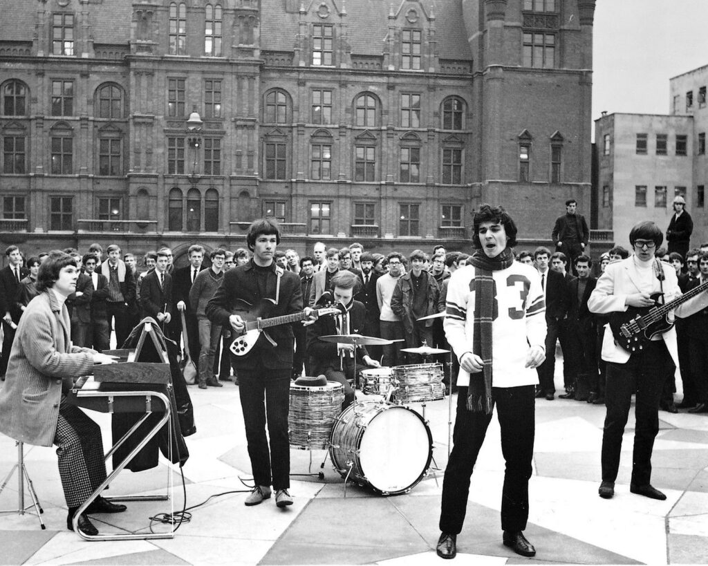 Flashback photo of the Zombies.