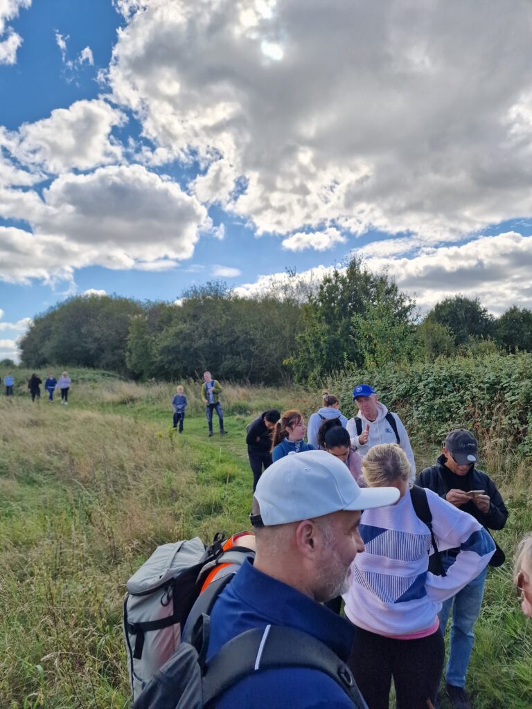 Participants in the Great Big Walk for Herts.