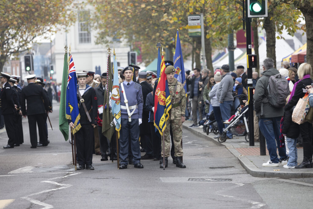 St Albans Remembrance Sunday parade and service. Photo: Tony Barr
