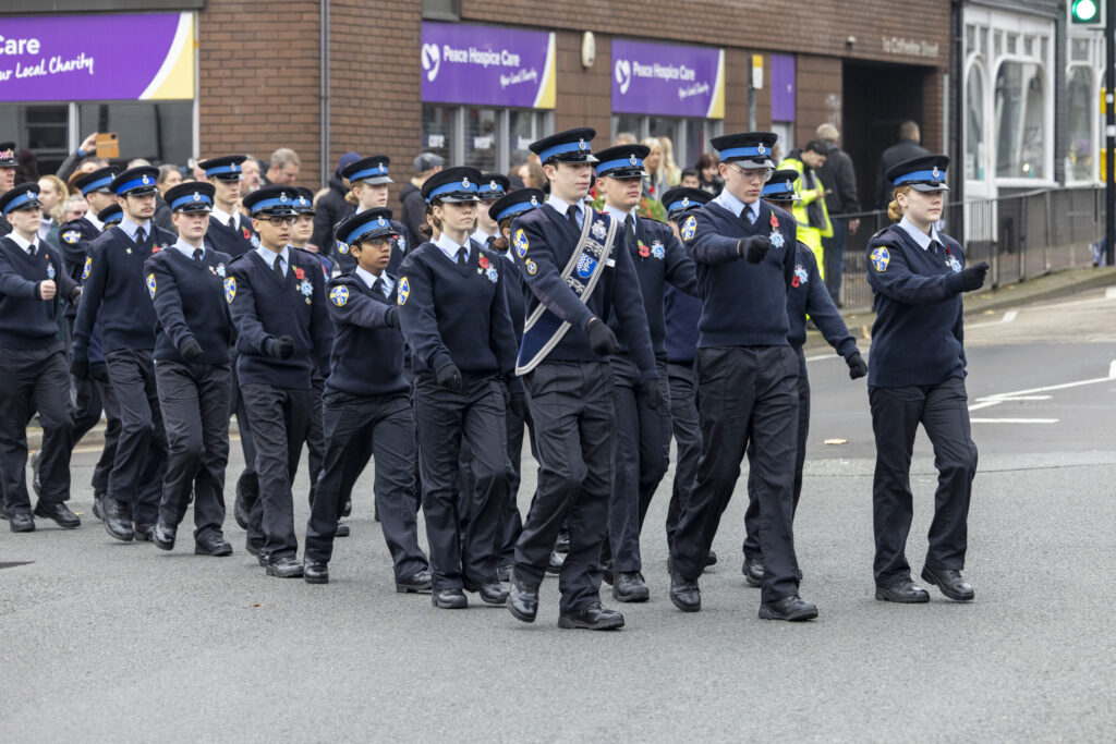 St Albans Remembrance Sunday parade and service. Photo: Tony Barr