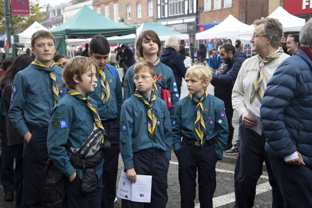 St Albans Remembrance Sunday parade and service. Photo: Tony Barr