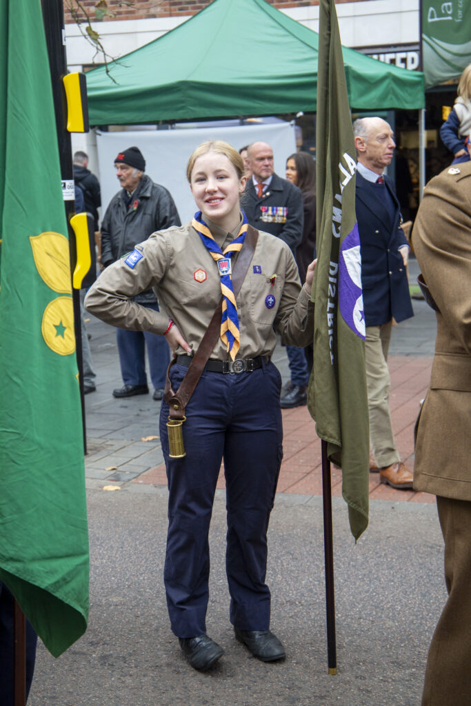 St Albans Remembrance Sunday parade and service. Photo: Tony Barr