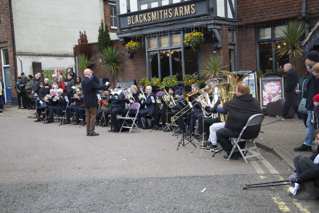 St Albans Remembrance Sunday parade and service. Photo: Tony Barr