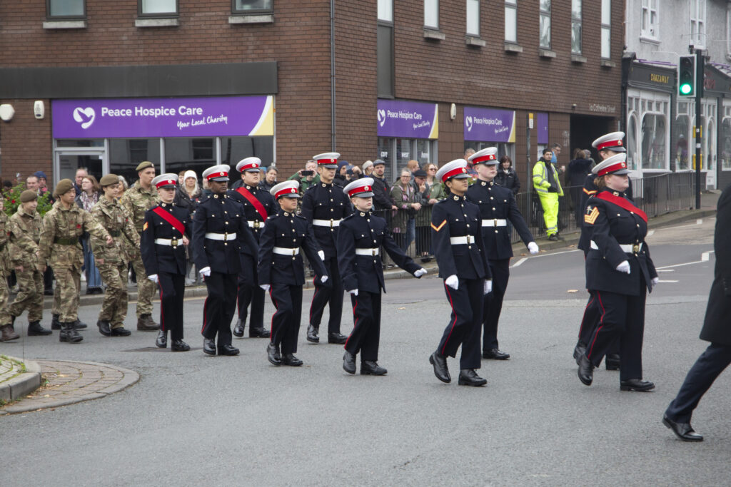 St Albans Remembrance Sunday parade and service. Photo: Tony Barr