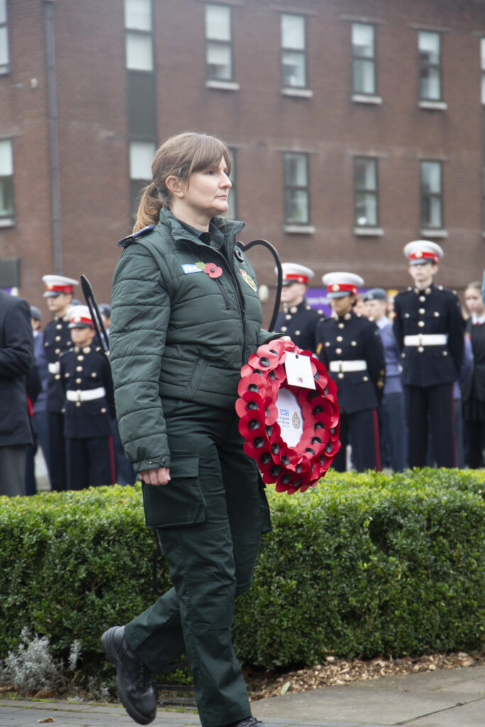 St Albans Remembrance Sunday parade and service. Photo: Tony Barr