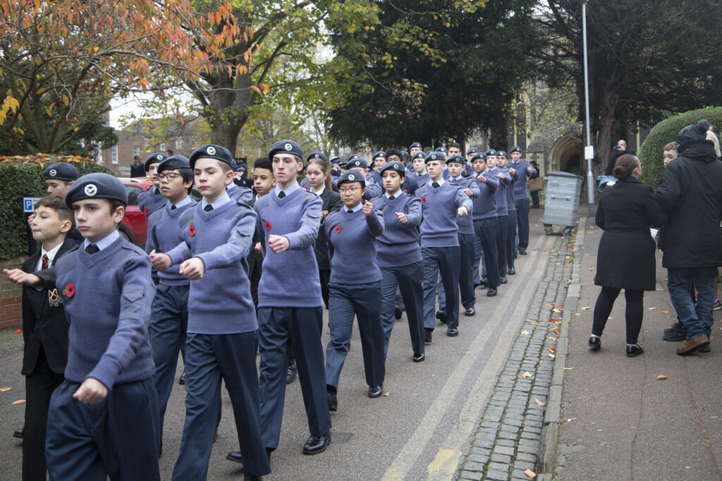 St Albans Remembrance Sunday parade and service. Photo: Tony Barr