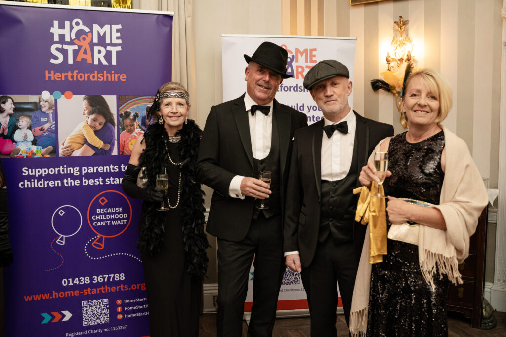 Home-Start Herts' Great Gatsby fundraiser. Photo: Niina Anita