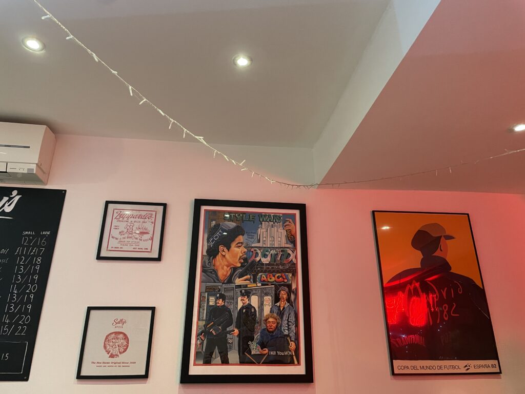 Gracey's Pizzeria in Chiswell Green.