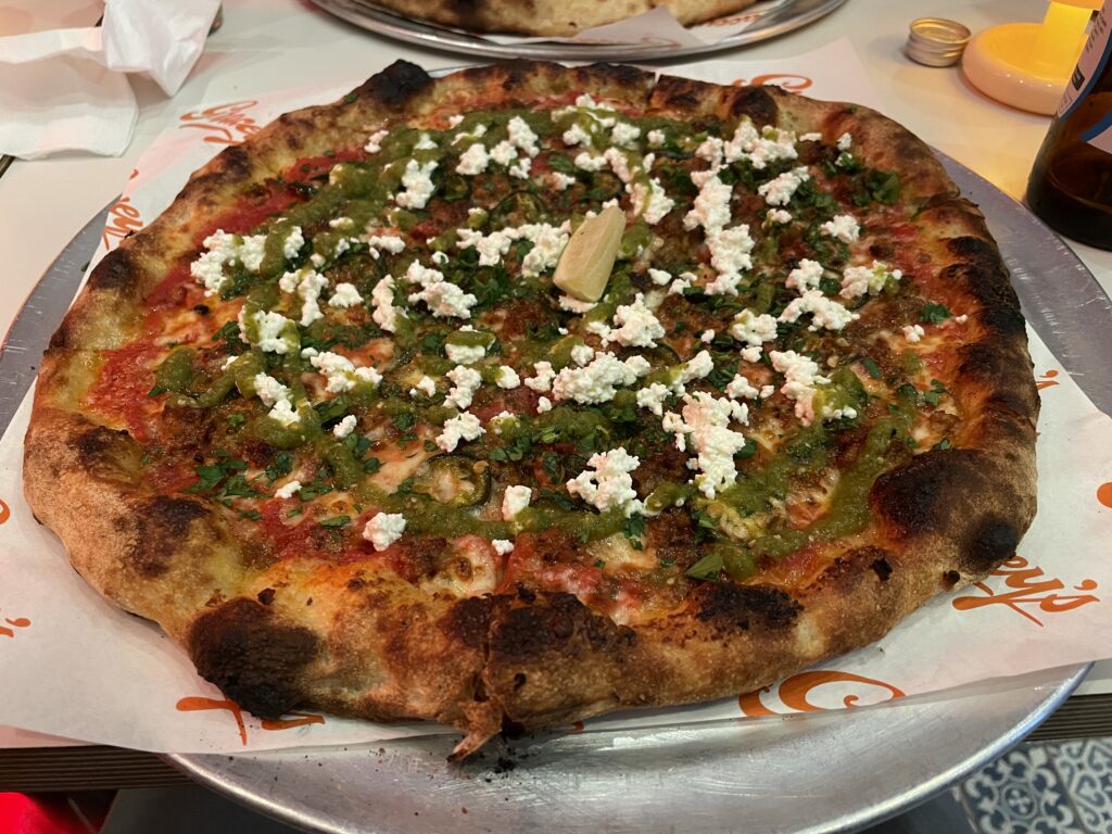Gracey's Pizzeria in Chiswell Green.